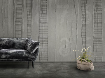 CONCRETE SKIN - Vinyl or fyber glass wallpaper by N.O.W. Edizioni - view 2